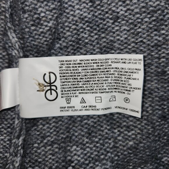 Button Up Large Ella Moss Gray Cardigan - Picture 7 of 10